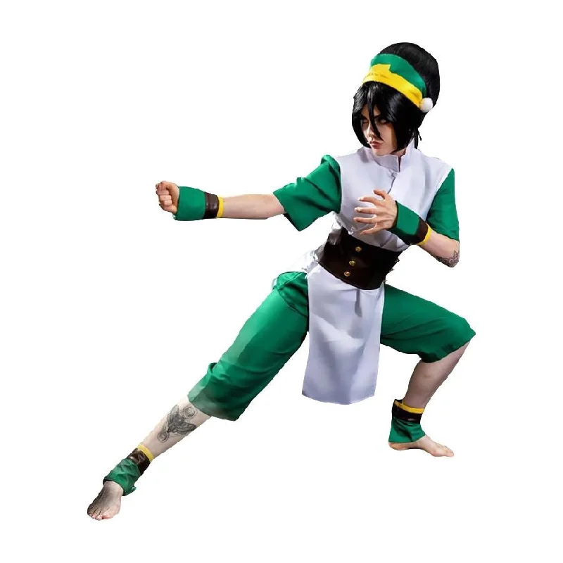 women cosplay costumes with sound - effectsAvatar: The Last Airbender Toph Beifong Cosplay Costume mp001719