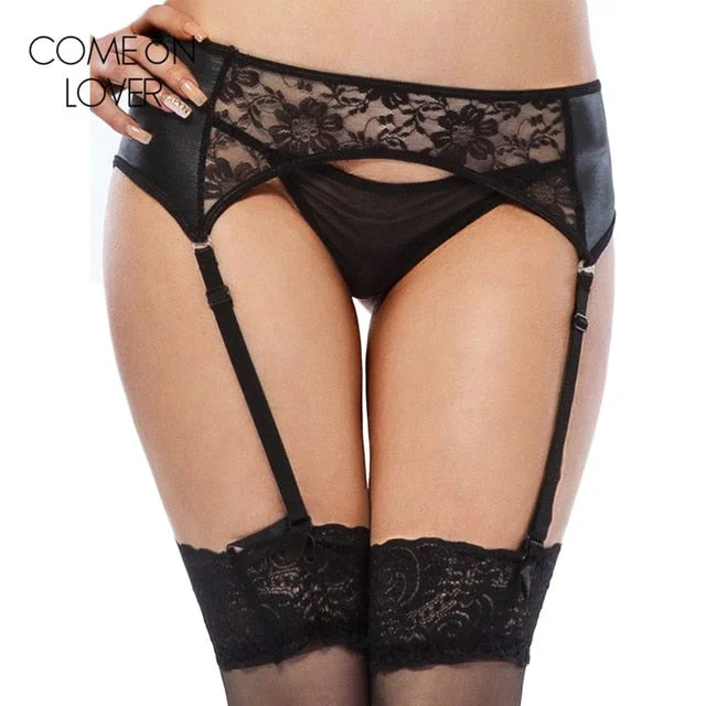 clip - on women garters convenienceHigh Quality Garter Belt Plus Size Floral Garter Belt Wedding