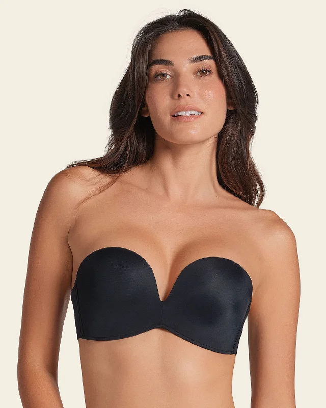 minimizer plus size bras for curvy figuresAntigravity Wireless Strapless Bra