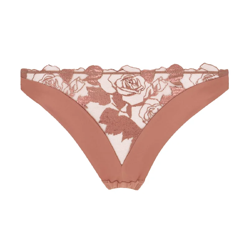 organic cotton women thongs for an eco - friendly choiceRosabelle Copper Thong by Dita Von Teese