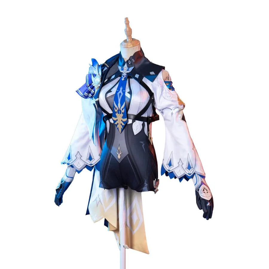 women cosplay costumes with hidden - pocketsGame Genshin Impact New Role Eula Cosplay Costume C00372