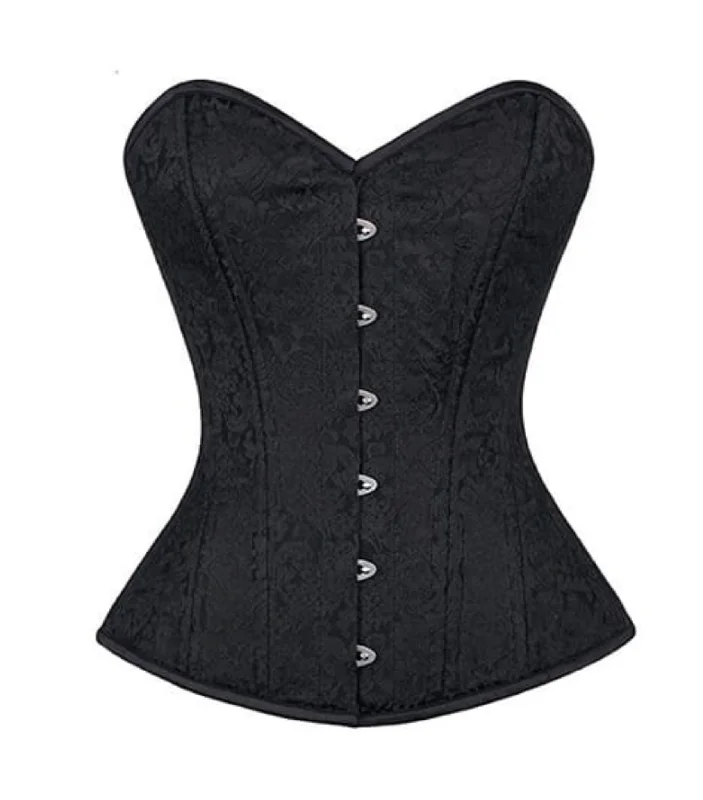 leather women bustiers and corsetsGothic Authentic Steel Boned Waist Training Overbust Corset