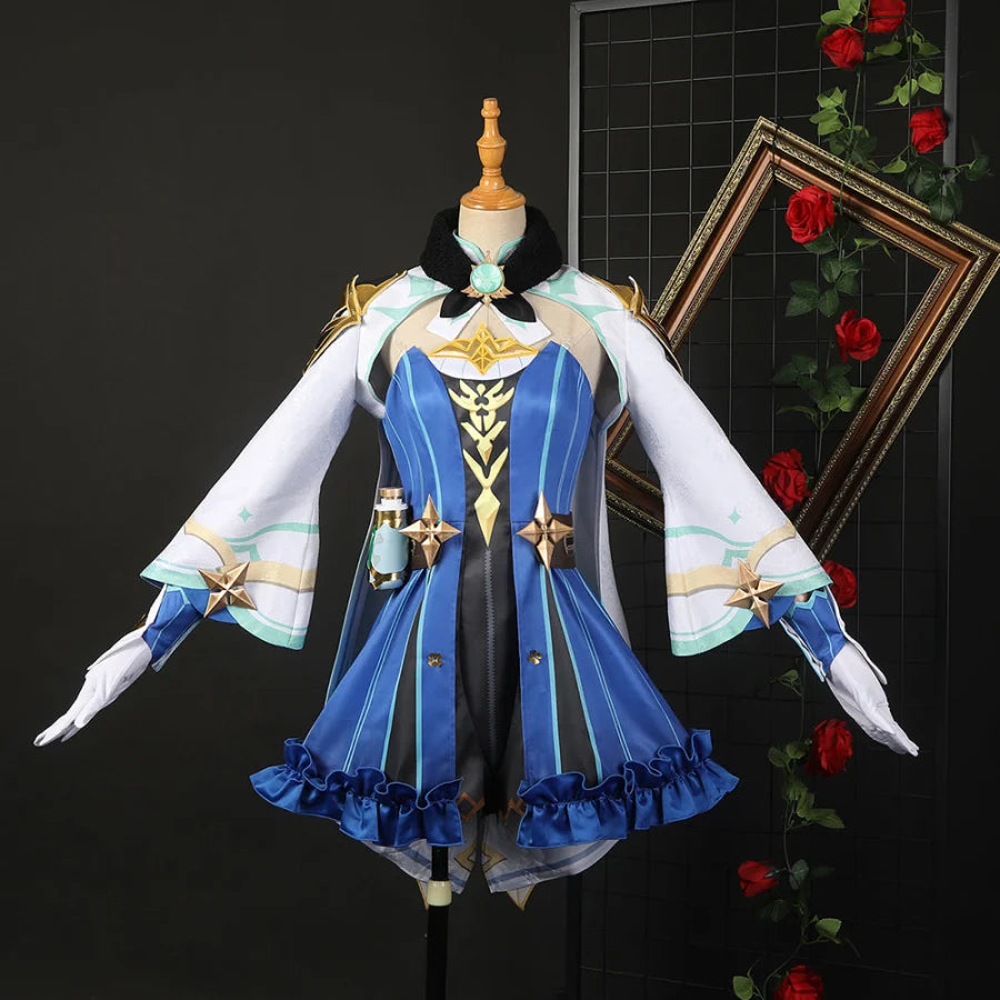 women cosplay costumes with sound - effectsGenshin Impact Sucrose Cosplay Costume Jacquard version C02845  AA