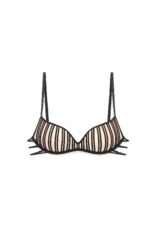 plunge push up bras for a bold lookGiselle Wire-Free Push Up Bra