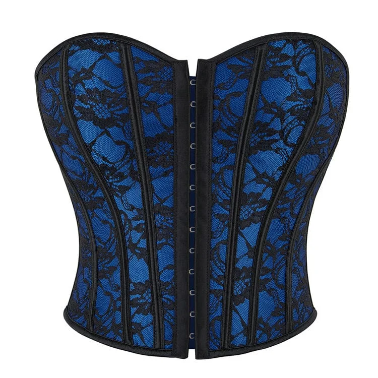 affordable women bustiers and corsetsWomen's Gothic Floral Printed Overbust Corset