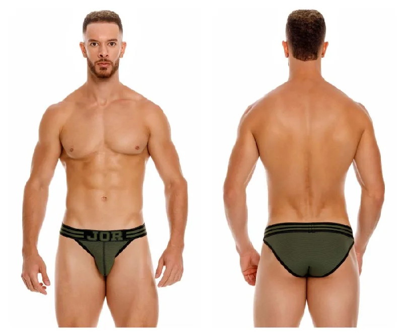 celebrity inspired women bikini briefs for a trendy lookJOR 1945 College Bikini Color Green