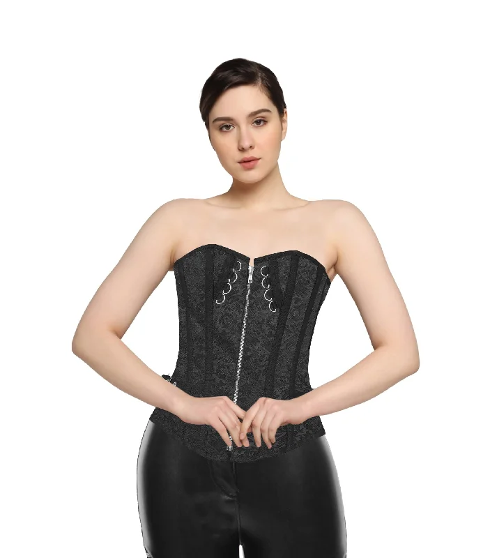 historical reenactment women bustiers and corsetsMidnight Wild Broade Overbust Corset- Wholesale