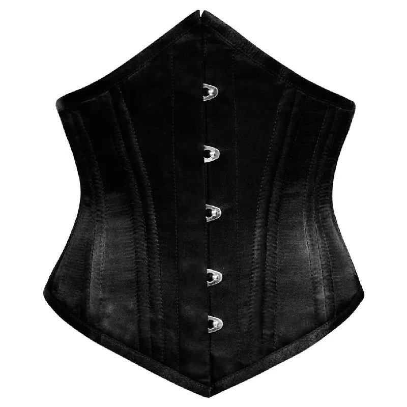 zip front women bustiers and corsets designJeannette Authentic Steel Boned Waist Training Sexy Underbust Corset