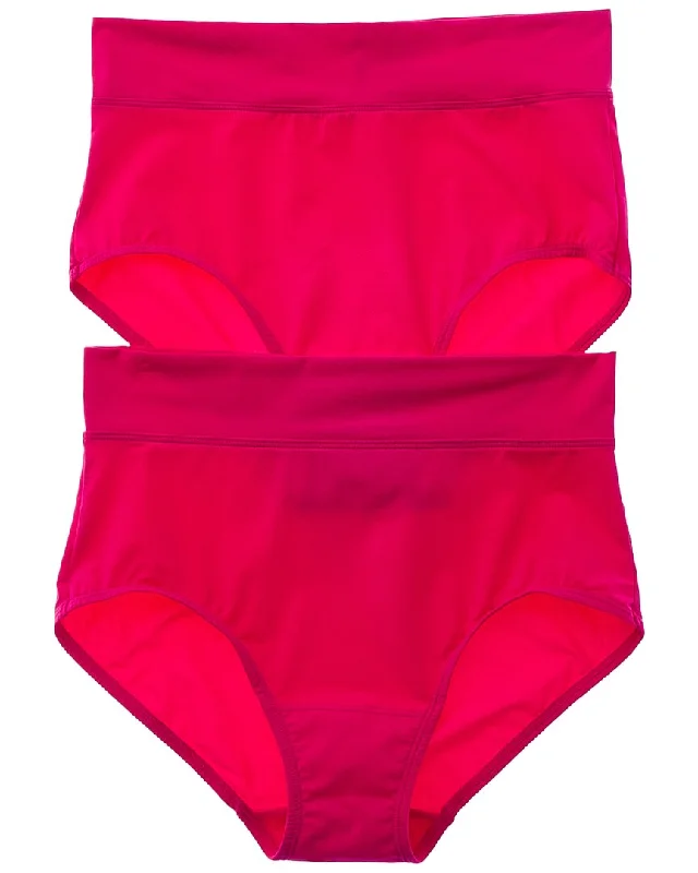 odor - control women briefs for long - lasting freshnessNatori 2pk Bliss Flex Full Brief