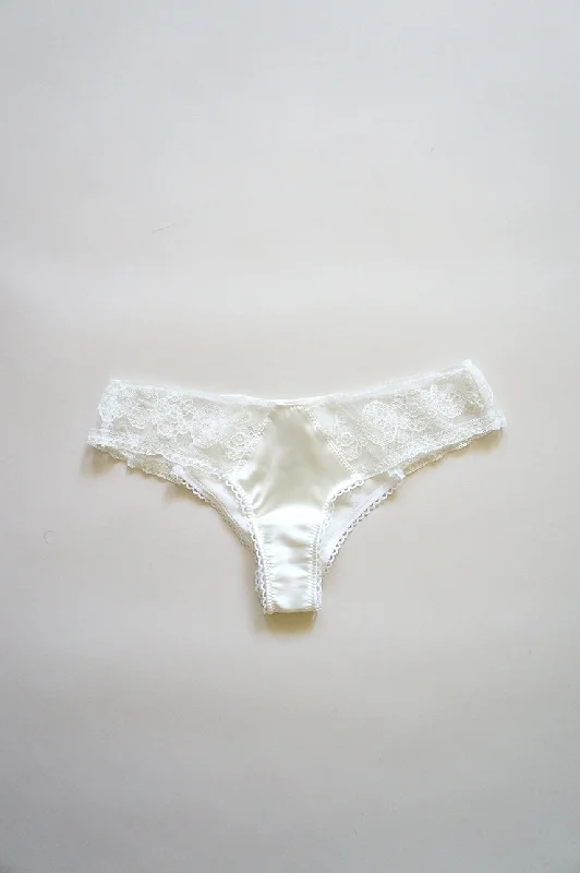 high cut panties for women to show off legsCamille Silk and Lace Panty