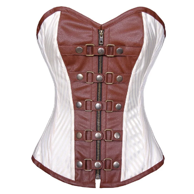 Edwardian inspired women bustiers and corsetsCreamica Overbust Corset