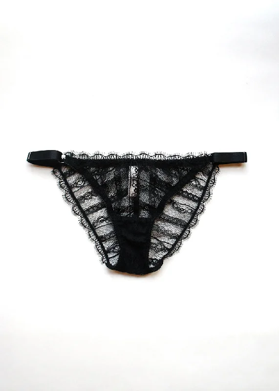 anti - odor panties for women with freshnessGillian Striped Lace Panty