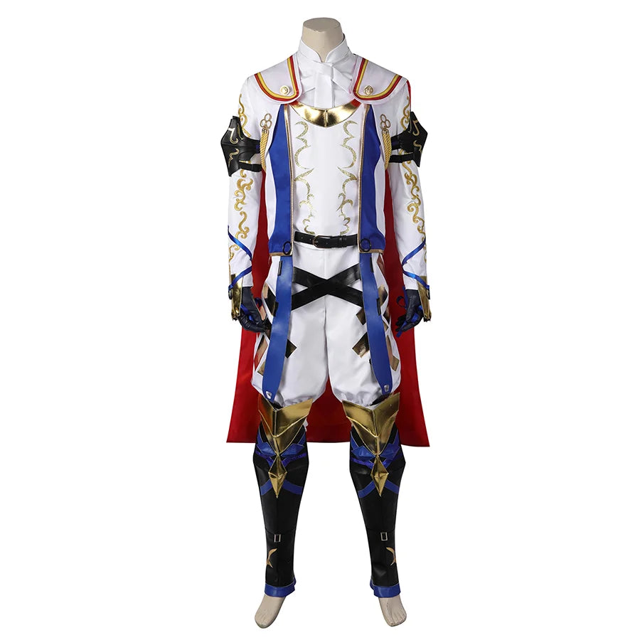 women cross - gender cosplay costumesFire Emblem Engage Alear Cosplay Costume C07160