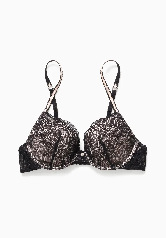 convertible bras with adjustable strapsSheer Desire Push Up Bra