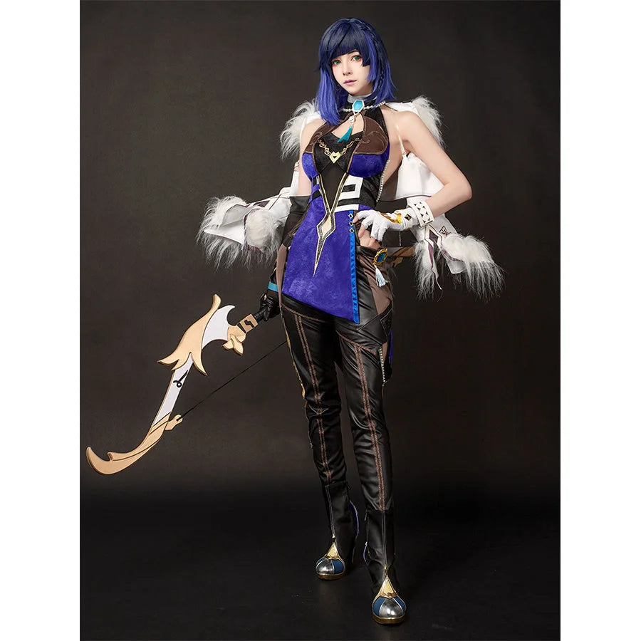 women mermaid cosplay costumes tail - designGenshin Impact Yelan Cosplay Costume C01109 AA