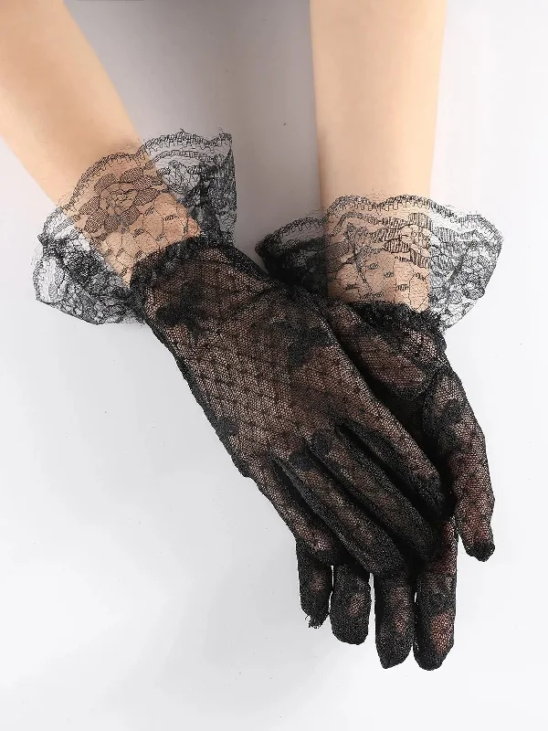 corset style women sexy lingerieSexy Lace Gloves