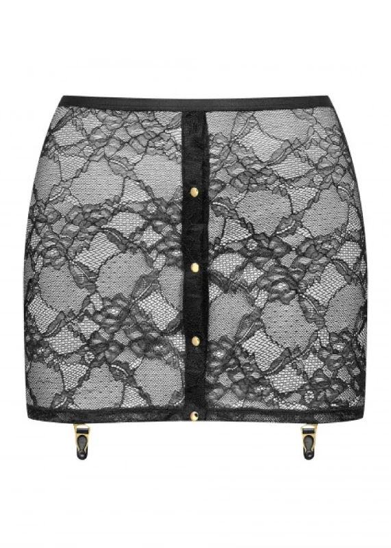 plus size women garters optionsLe Petit Secret Magnetic Lace Skirt with Suspenders