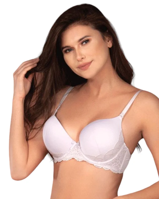 bralette with underwire for added supportTriple Push Up Bra