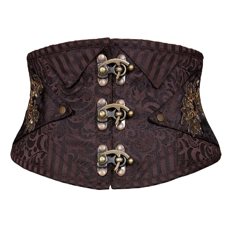 workout women bustiers and corsets supportIgnacio Steampunk Corset Belt Coffee Black