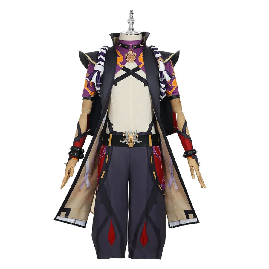 women steampunk cosplay costumes mechanicalGenshin Impact Arataki Itto Cosplay Costume C00889  A