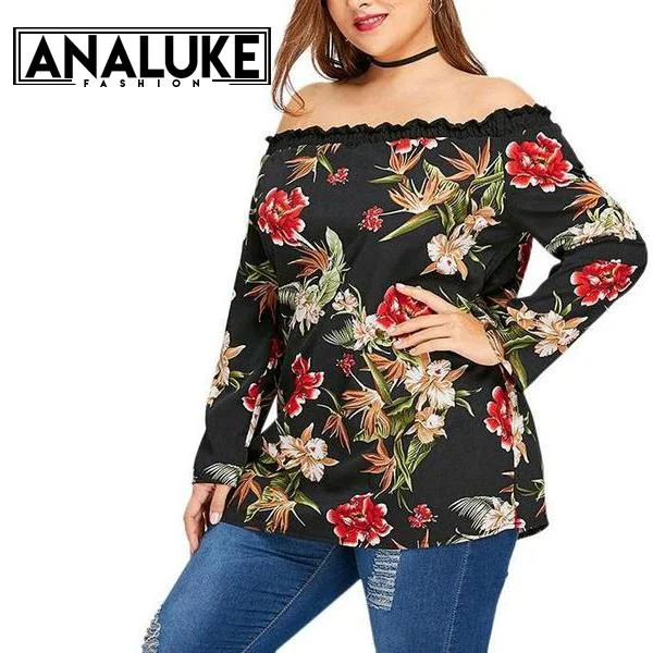 women sexy dresses for Viennese ballsColorful Floral Print Blouse