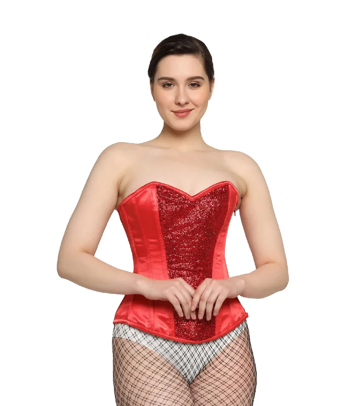 custom fit women bustiers and corsetsBeads Overbust corset