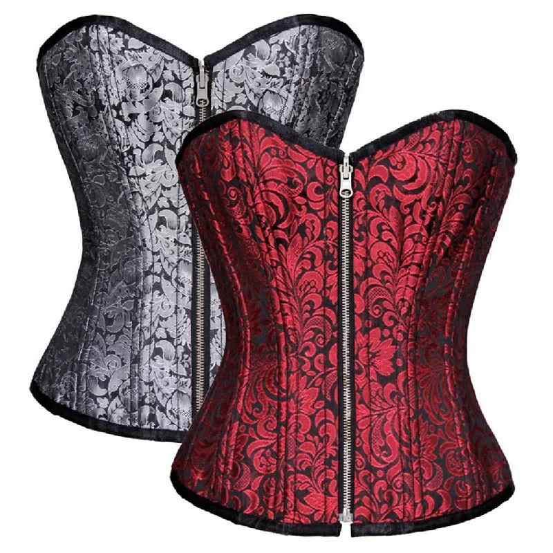 petite women bustiers and corsetsMaarit Reversible Overbust Waist Training Corset