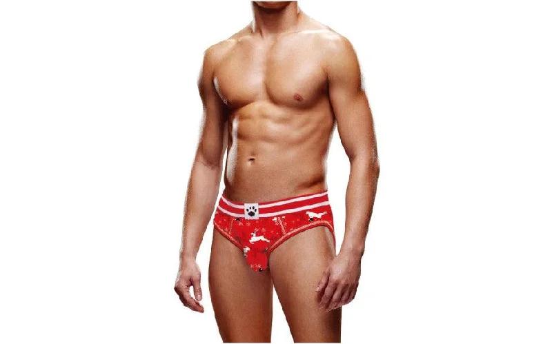 convertible women briefs that can be worn as shortsProwler Reindeer Open Back Brief