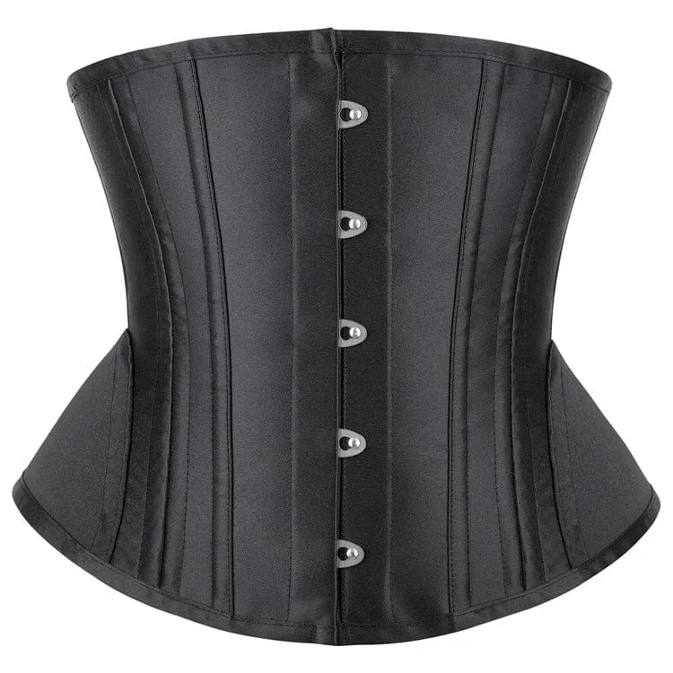 rhinestone embellished women bustiers and corsetsWomen's Gothic Non-slip Faux Leather Overbust Corset