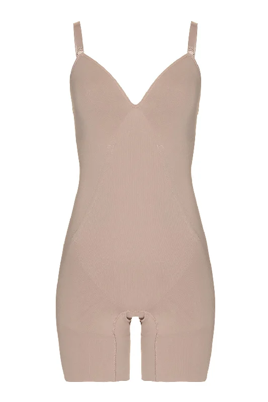 Ruffled Bodysuits with a Playful and Feminine TouchPlie CONTROL SKIN Body Boxer Soft Skin