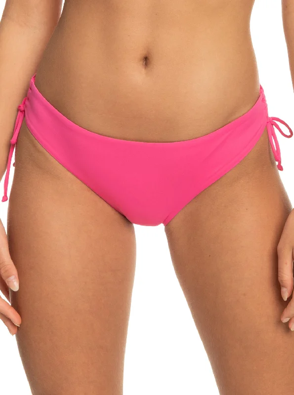 UV protection women bikini briefs for sun safetyBeach Classics Hipster Bikini Bottoms - Shocking Pink