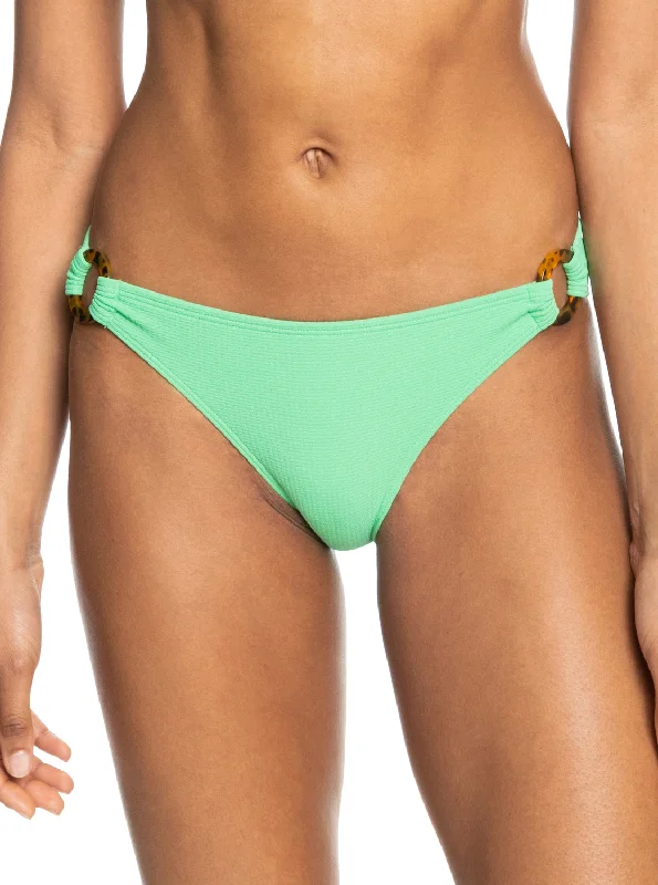 thong style women bikini briefs for minimal coverageColor Jam Bikini Bottoms - Absinthe Green