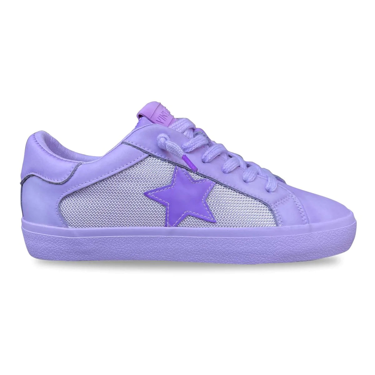 push up women bikini briefs for enhanced curvesVintage Havana Women's Magma Leather Star Sneakers - Purple