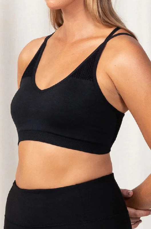 backless bras for revealing outfitsTriaction Zen Top (Black)