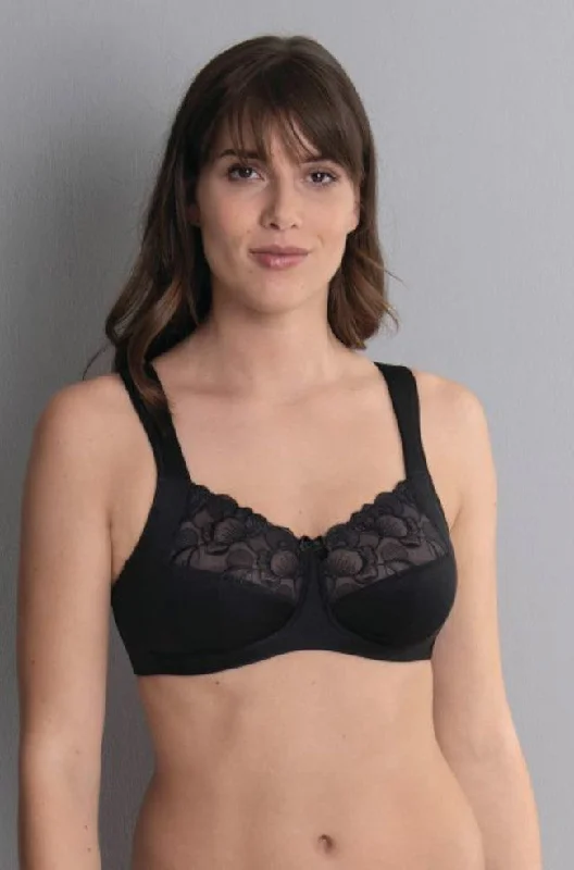 seamless wireless bras for everyday comfortLucia Wirefree Bra (Black)