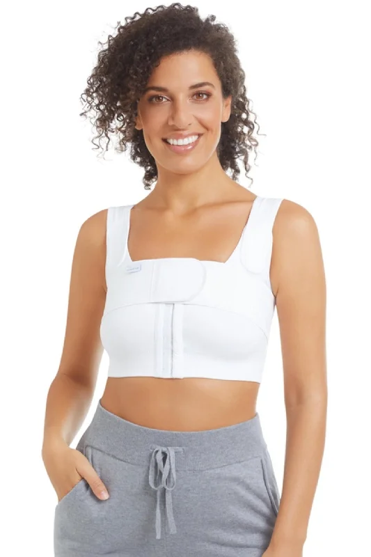 sports bras for high impact workoutsAmoena Compression Belt - White