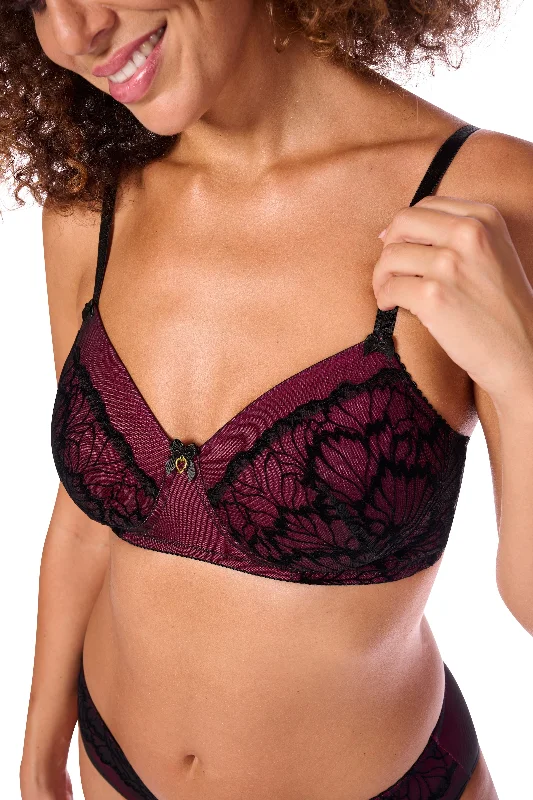 balconette bras for a sexy necklineAmoena Leonie Padded Wire-free Mastectomy Bra