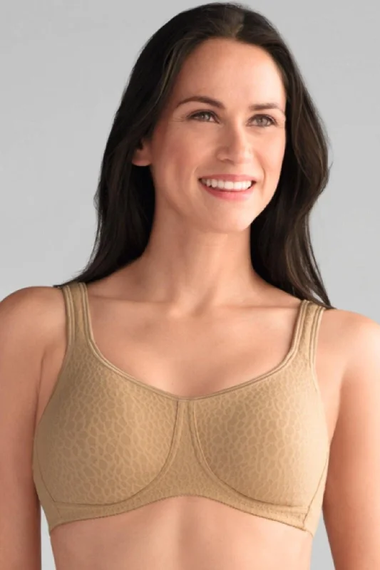 full cup bras for complete coverageAmoena Mona Wire Free Mastectomy Bra - Cognac