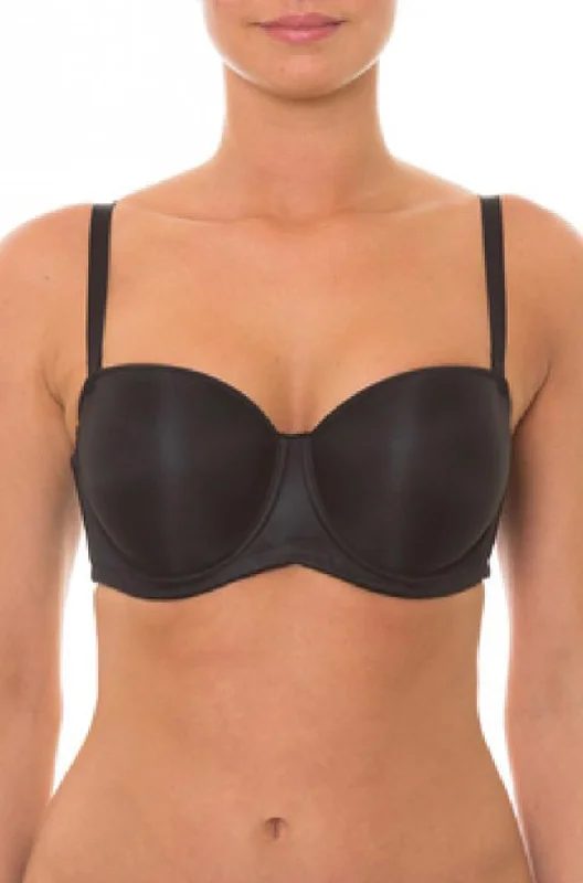 minimizer underwire bras for more controlBeautiful UW Strapless Bra (Black)