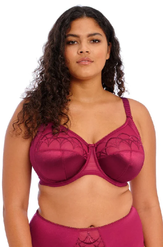 plunge t - shirt bras for a sleek appearanceCate UW Full Cup Bra (Berry)