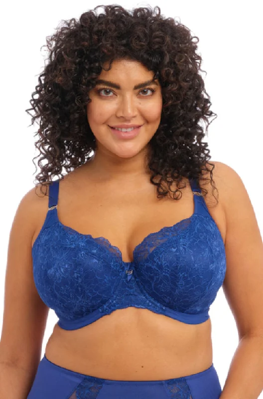 wireless bras for a natural feelBrianna UW Padded Half Cup Bra (Lapis)