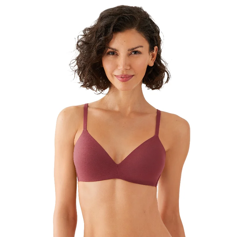 seamless sports bras for minimal chafingHow Perfect Wireless T-Shirt Bra / Cordovan / 852189