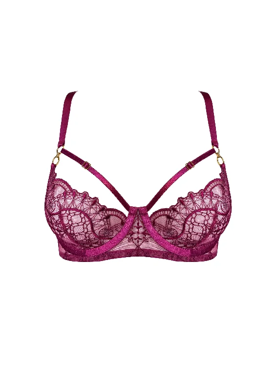 balconette lace bras for a feminine touchMari Balconette Wire Bra