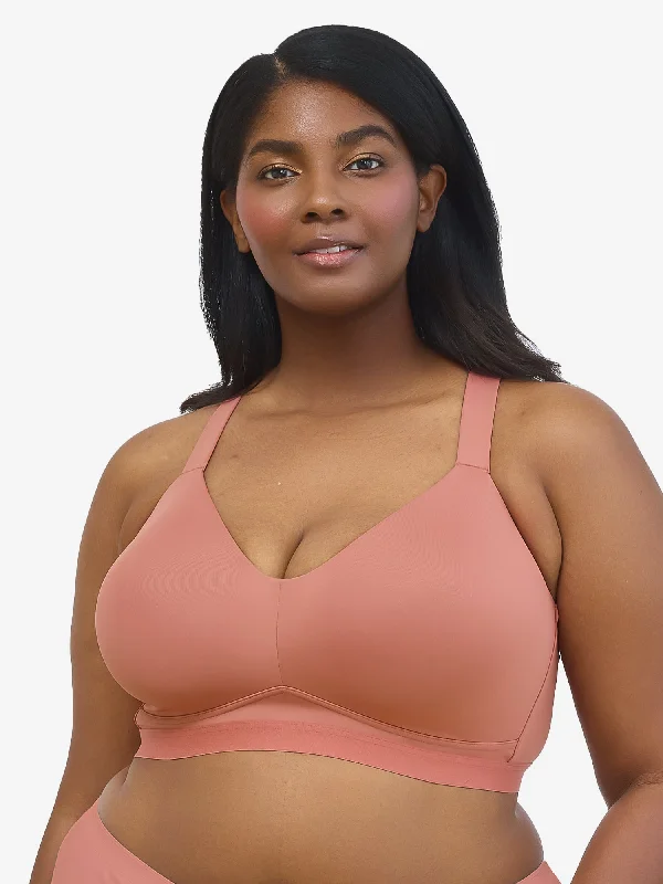 seamless t - shirt bras for everyday wearThe Aurora - Lightly Lined Microfiber Wirefree Bra