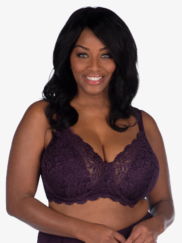 plunge push up bras for a bold lookThe Ava - Scalloped Lace Underwire Bra