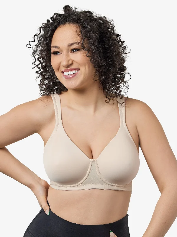 balconette bras for a sexy necklineThe Brigitte Full Coverage - Padded Underwire T-Shirt Bra