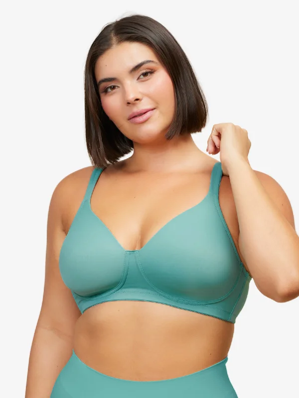 push up bras for enhanced cleavageThe Brigitte Full Coverage - Padded Wirefree T-Shirt Bra