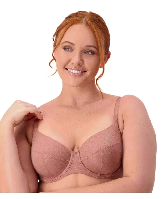 balconette lace bras for a feminine touchTriumph Signature Everyday Underwired Bra - Toasted Almond