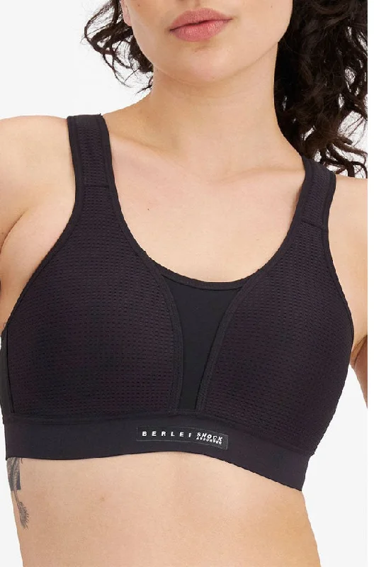 bralette sports bras for light exerciseUltimate Run Sports Bra (Black)