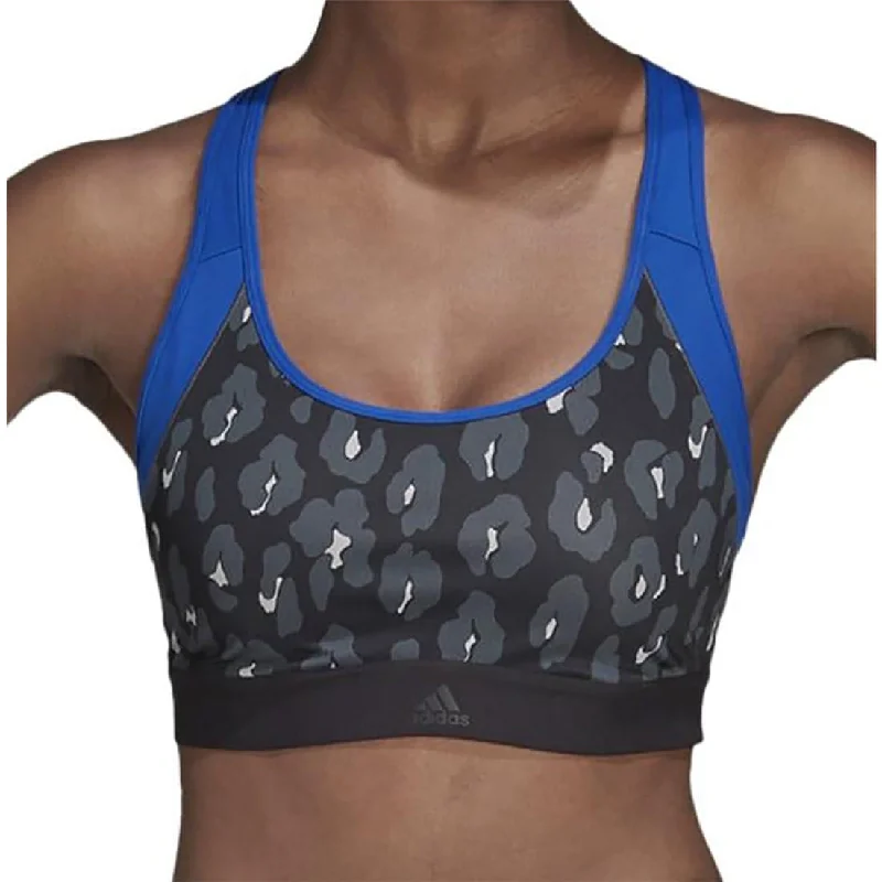 plus size low impact women sport braadidas Don't Rest Iteration Womens Sports Bra - Black